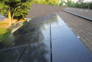 North Rooftop Solar Installation